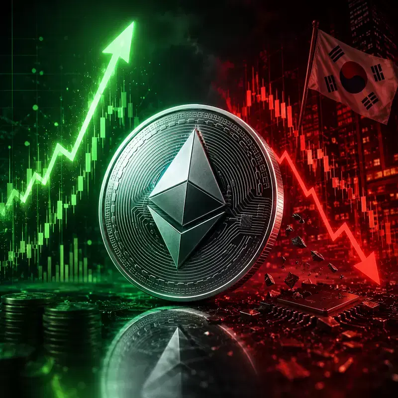 이더리움(ETH), 국내 반도체주 폭락에도 홀로 웃었다...1,900달러 탈환