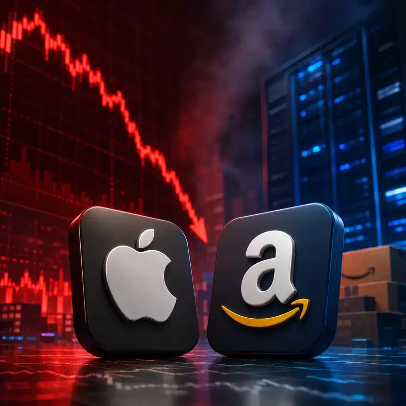美 증시 2%대 급락...애플(AAPL)·아마존(AMZN)이 살릴까