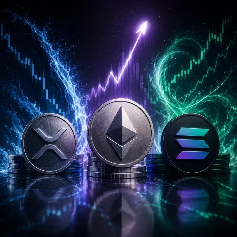 XRP vs 이더리움(ETH) vs 솔라나(SOL), 5,000달러 투자 수익 승자는?