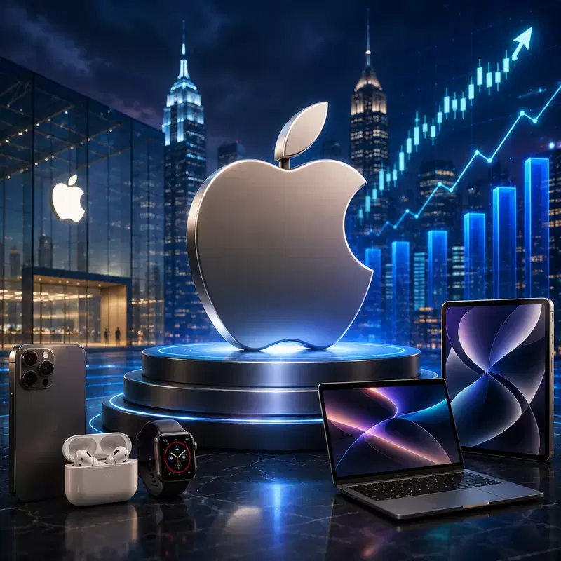 애플(AAPL), 시총 5조달러 돌파...팀 쿡 화려한 퇴장 속 월가 시선 집중