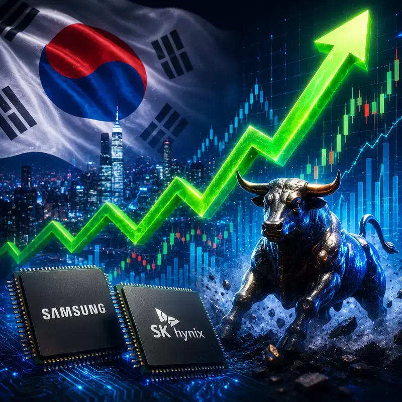 코스피, 공포서 환희로...삼전·닉스 20% 껑충