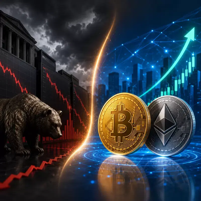 AI 주식 돈잔치 끝물?...비트코인(BTC)·이더리움(ETH), 다음 투자처로 주목