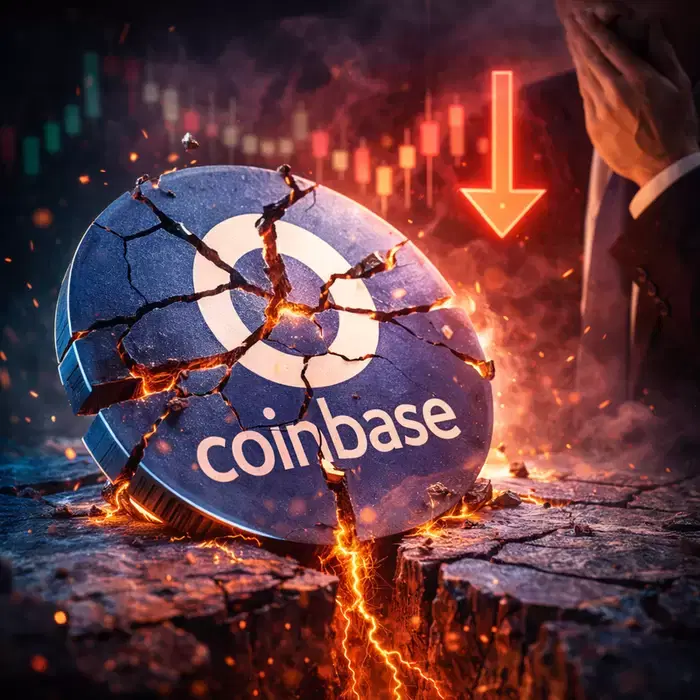 Coinbase, market share at an all-time high, so why did its stock price plummet 11%?