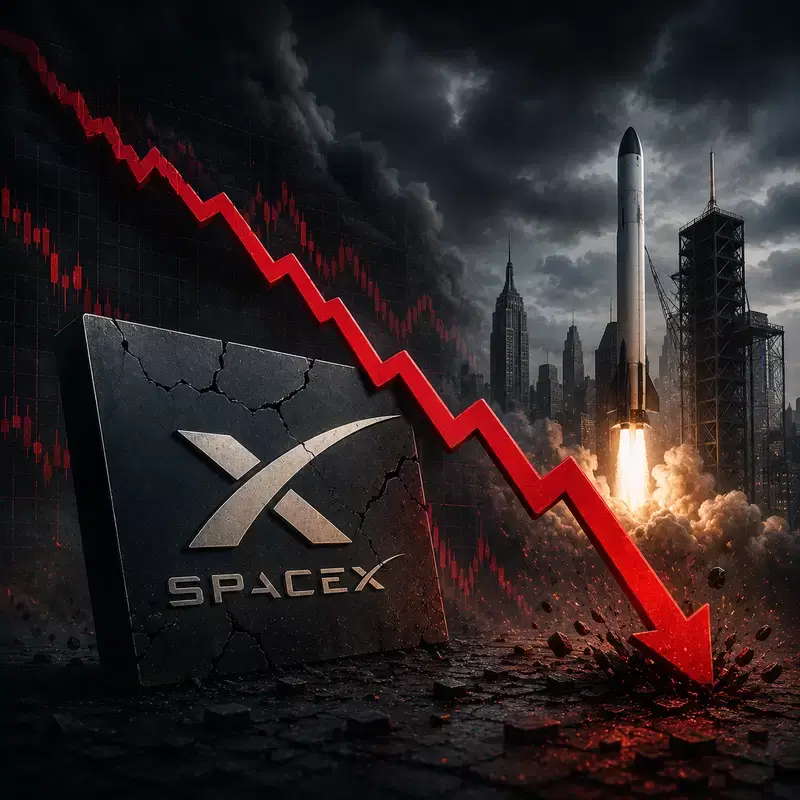Wall Street Veteran "SpaceX (SPCX) Buy the Dip? Absolutely Not"...Why?
