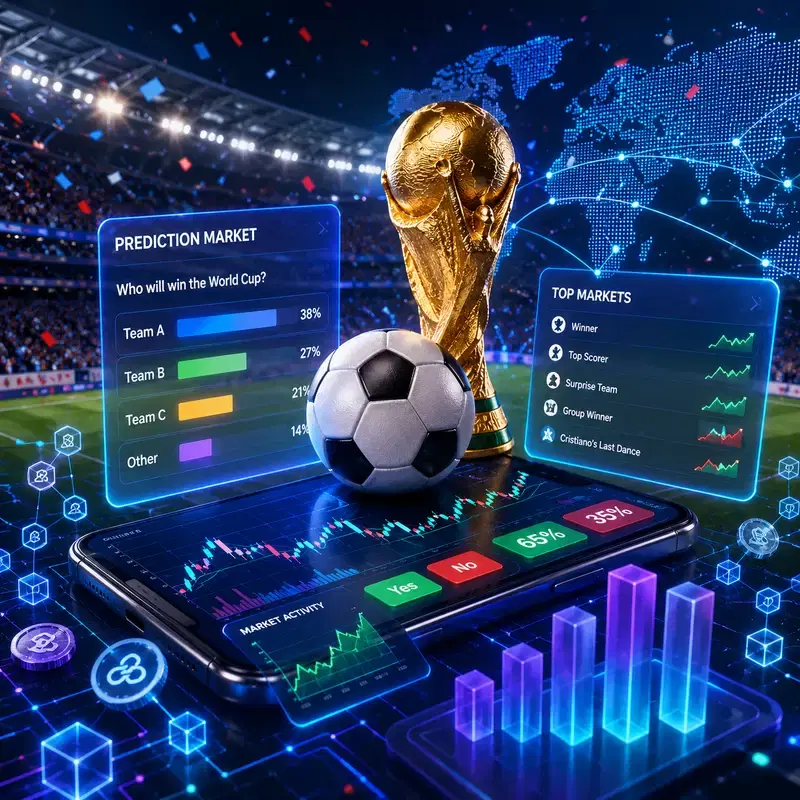 2026 World Cup On-chain Prediction Market Attracts $20 Billion... "US and China Dominate Betting Scene"