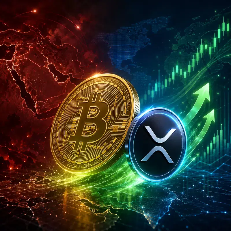 Middle East Crisis Takes a Breather...Bitcoin (BTC) and XRP Recover Together