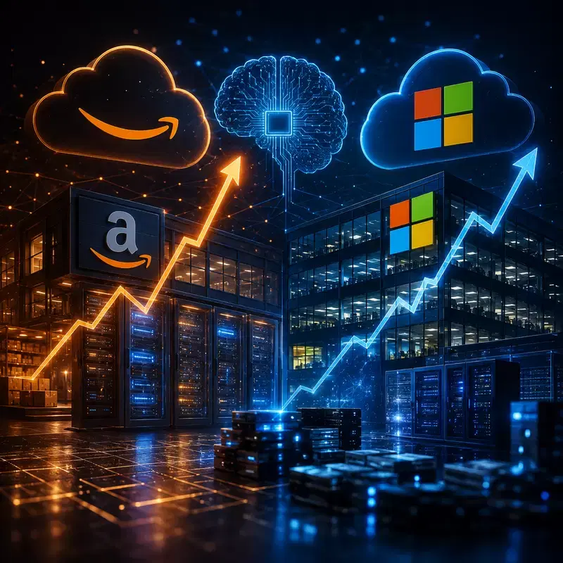 Amazon surges 15%, MS market cap increases by $450 billion...AI investment validation passed in tandem