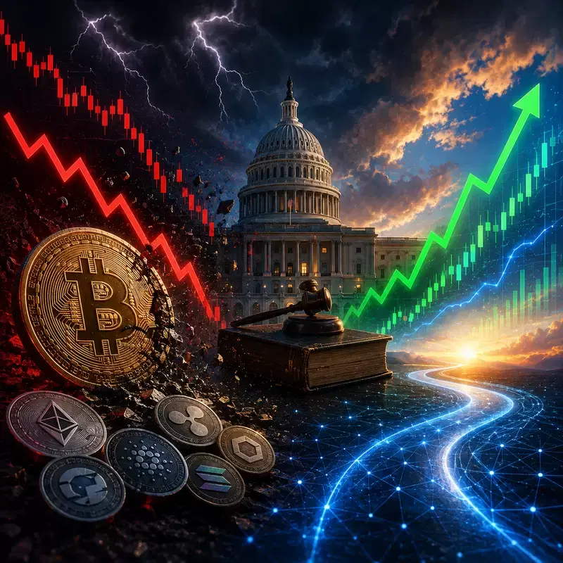 US Crypto Bill, 31% Chance of Passage This Year..."Bitcoin 'Sell-off' Bomb if it Fails" Warning