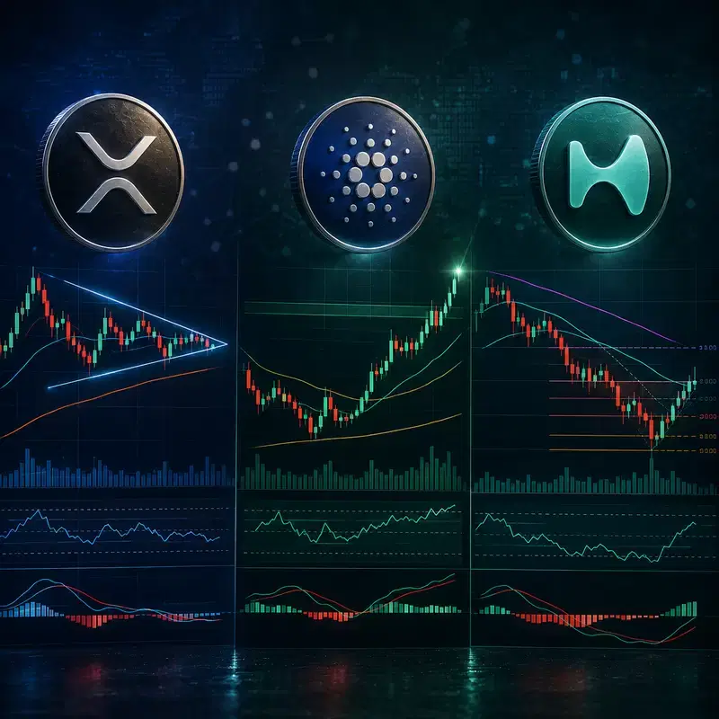 Cardano Jumps 25% vs XRP Takes a Breather...Altcoin Day of Destiny