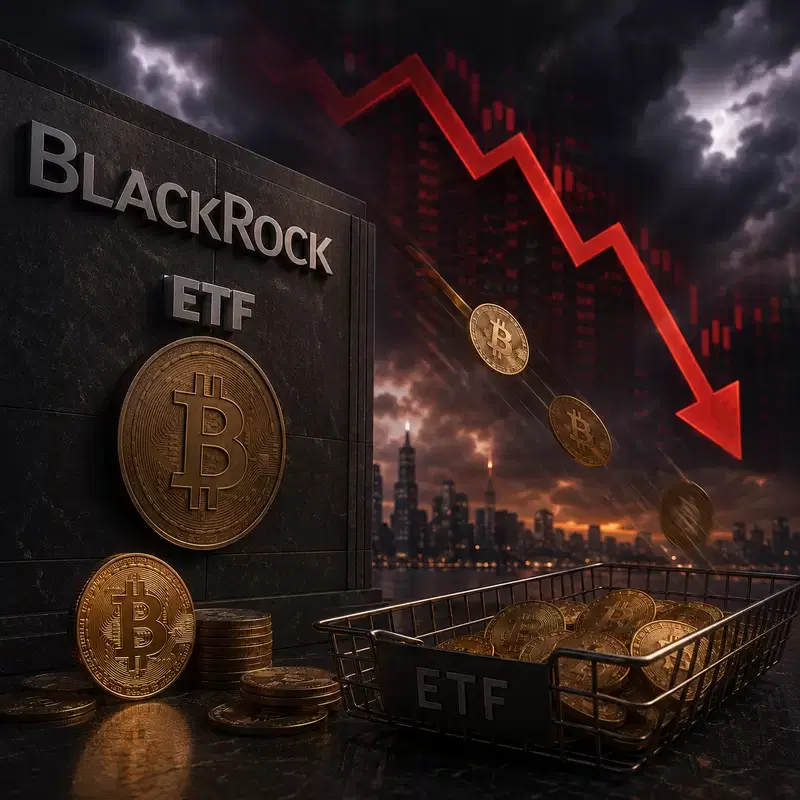 비트코인(BTC) ETF, 3주 유입 행진 끝..."블랙록 IBIT 1년 수익률 -45%"