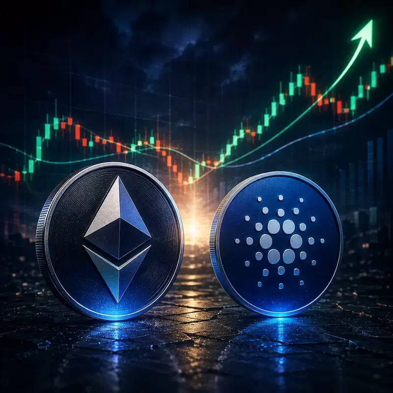 200-Day Moving Average Breakout Imminent... Will Ethereum and Cardano Lead an Altcoin Reversal?