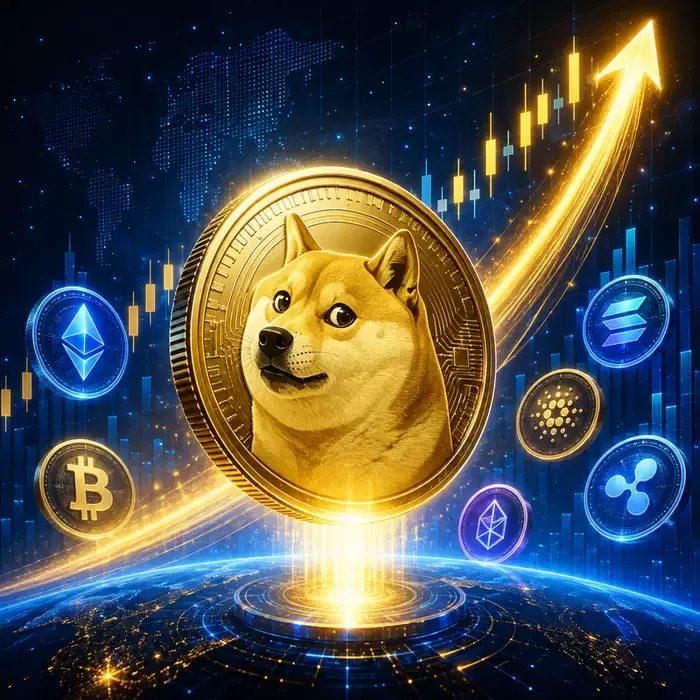 Dogecoin (DOGE) Surges 8% as Interest Rate Hike Fears Subside... Will it Break $0.095 Again?