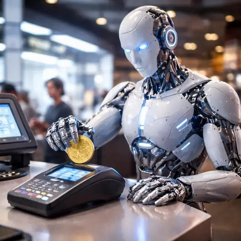 Coinbase (COIN) Transactions, AI Dominates 38.5%..."480,000 Agents Collide"