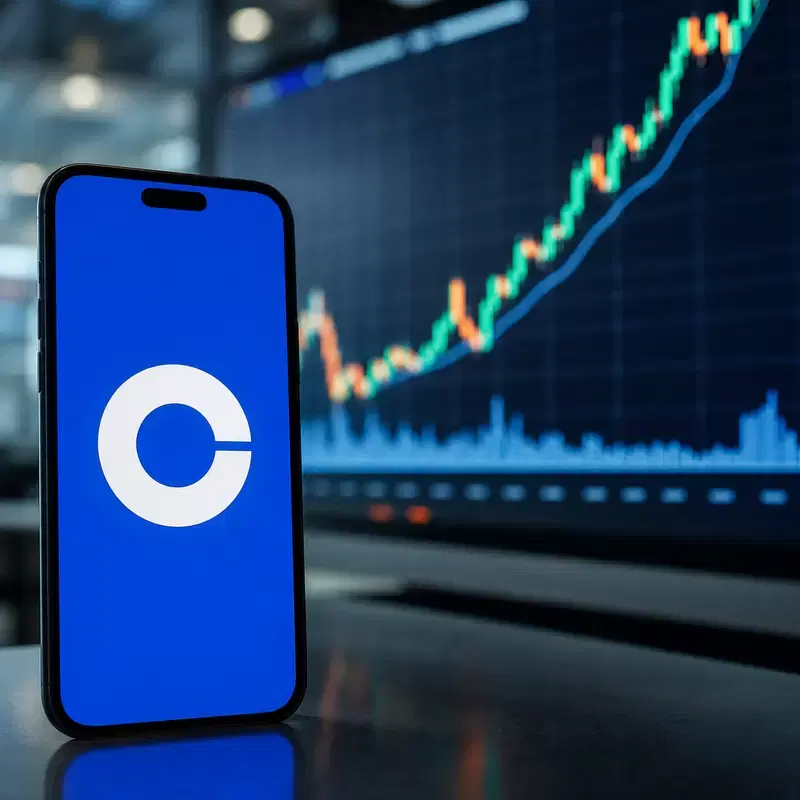 Coinbase (COIN) Surges 28% in August... Cramer Changes Tune to "Buy Bitcoin"