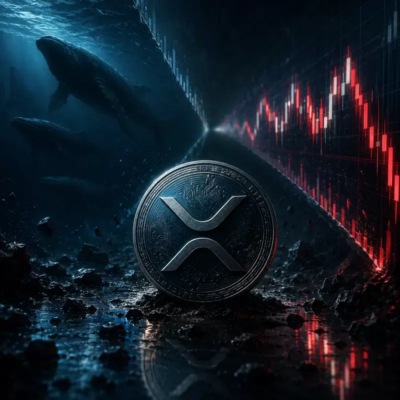 "레버리지 97% 증발"...XRP, 선물 매도 압력 -8억 8,210만달러