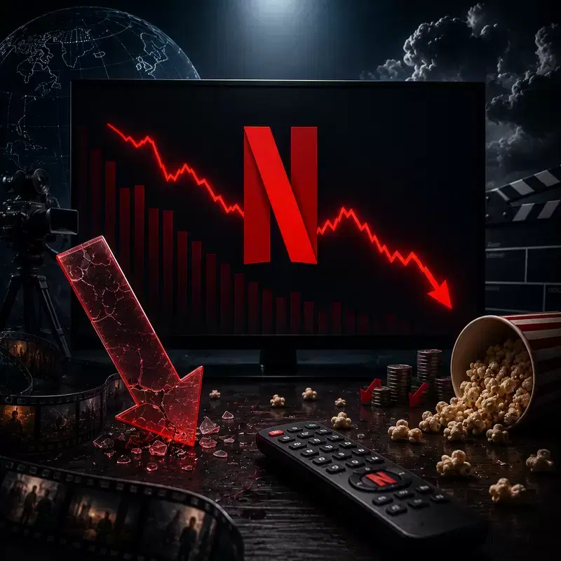 Netflix (NFLX) Stock Price 'Drops' Despite Solid Performance... Enters Support Line Test