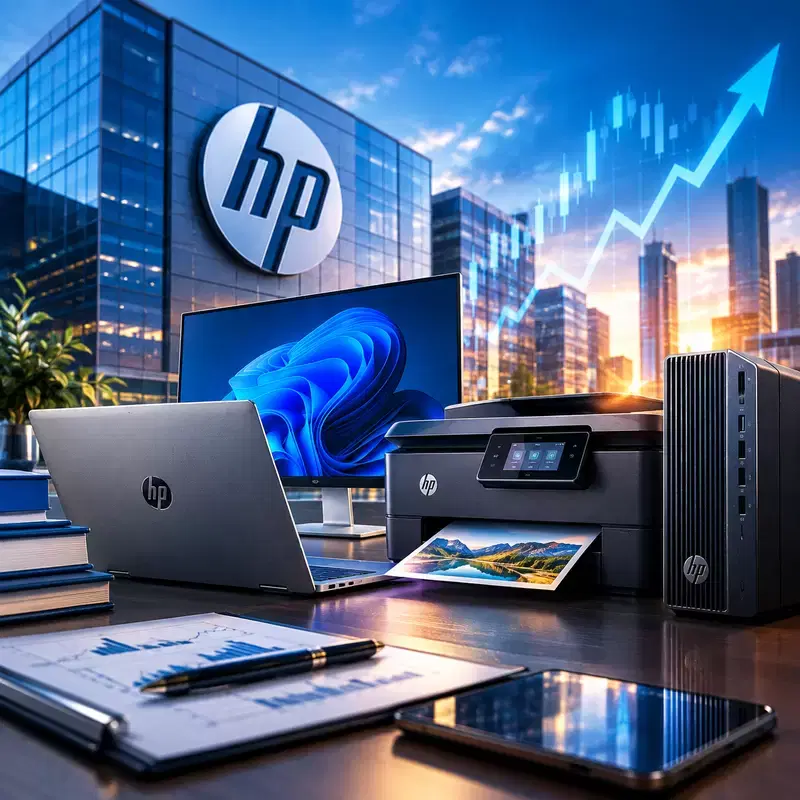 HP, 2027년 PC 수요 둔화 경고...주가 3%대 하락