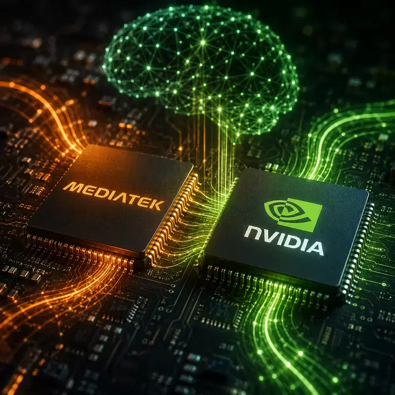 MediaTek Stock Jumps 10% on Nvidia's (NVDA) $3.5 Billion Bet