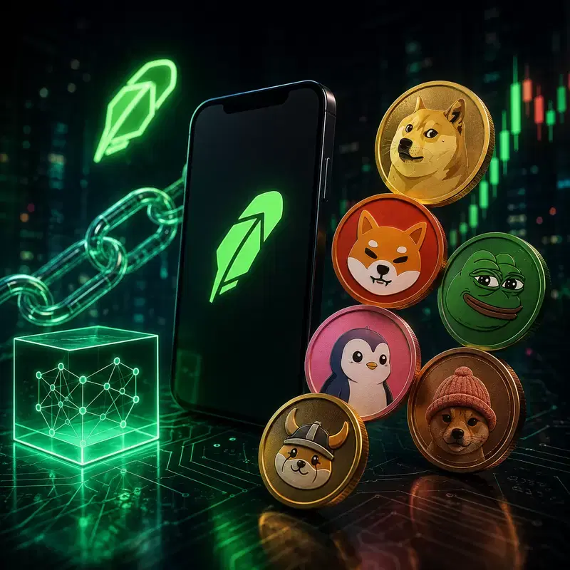 Just one emoji... Robinhood (HOOD) rumored to list more memecoins