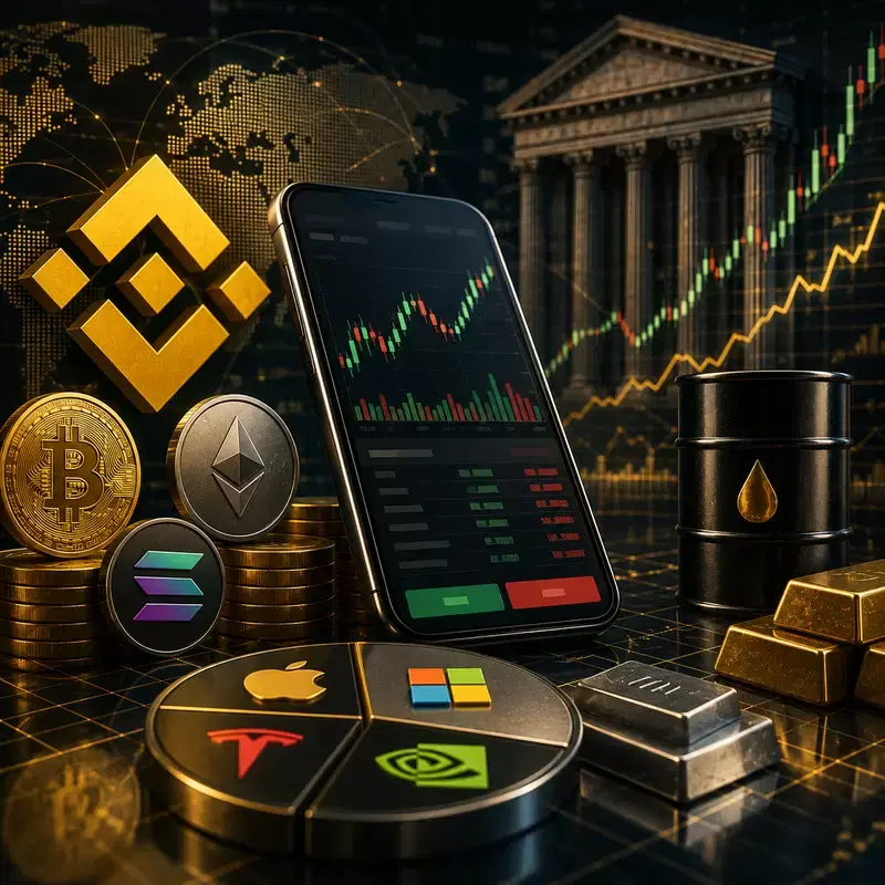 Binance, Stock and Commodity Perpetual Futures Trading Volume Surges 79 Times