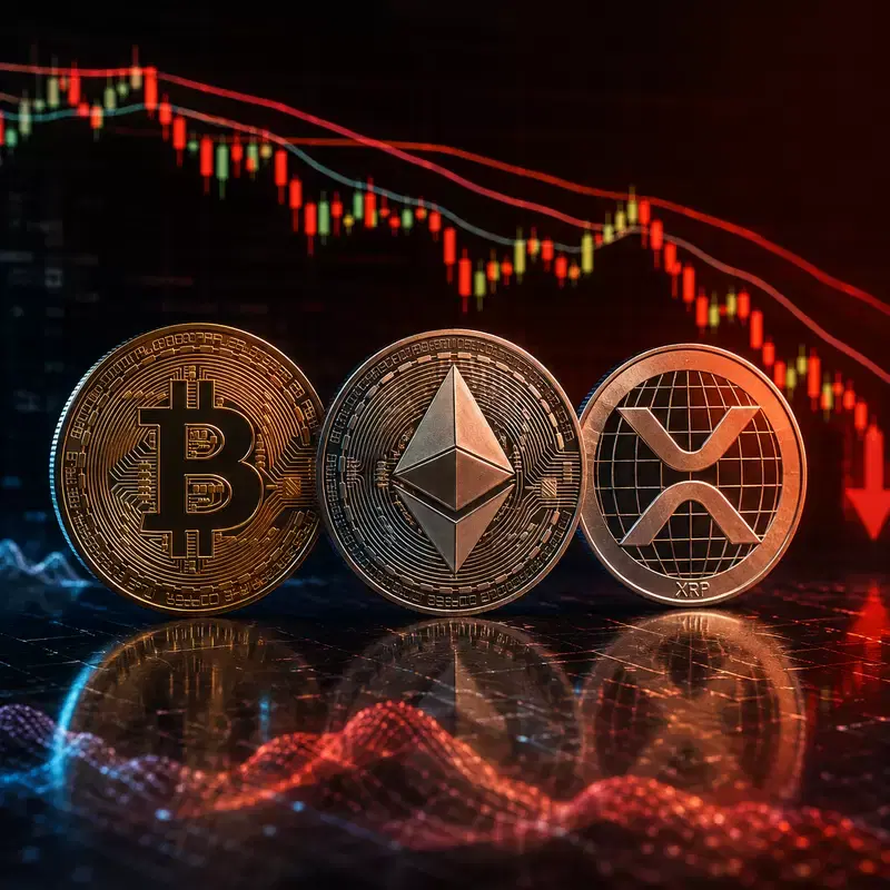 8월 폭등에 웃었는데...비트코인(BTC)·이더리움(ETH)·XRP, 동반 약세