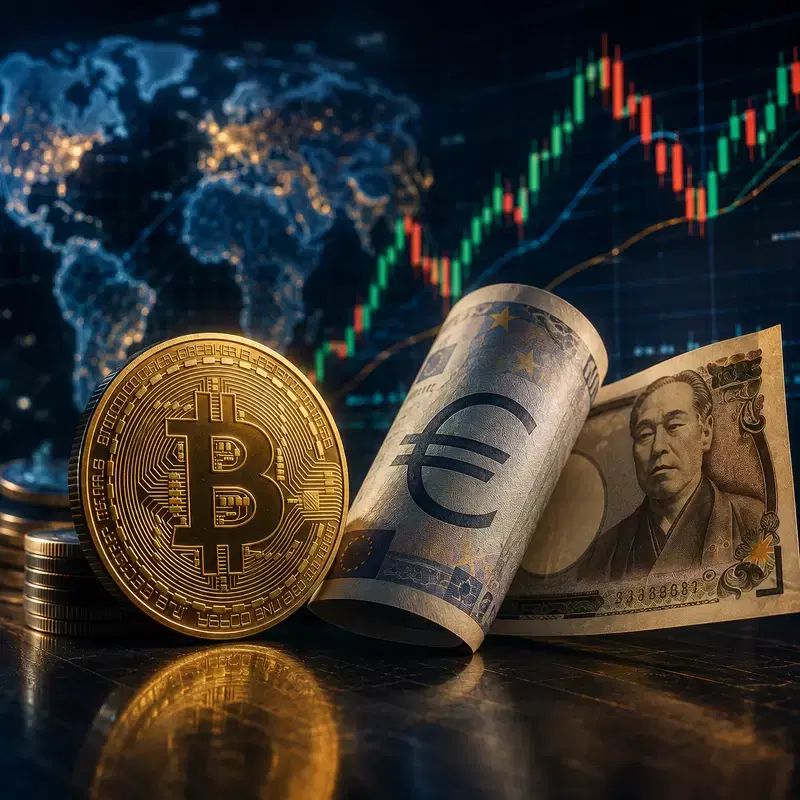Bitcoin (BTC) Price, No Use Looking at the Dollar?...Hayes "Look at the Euro-Yen Exchange Rate"