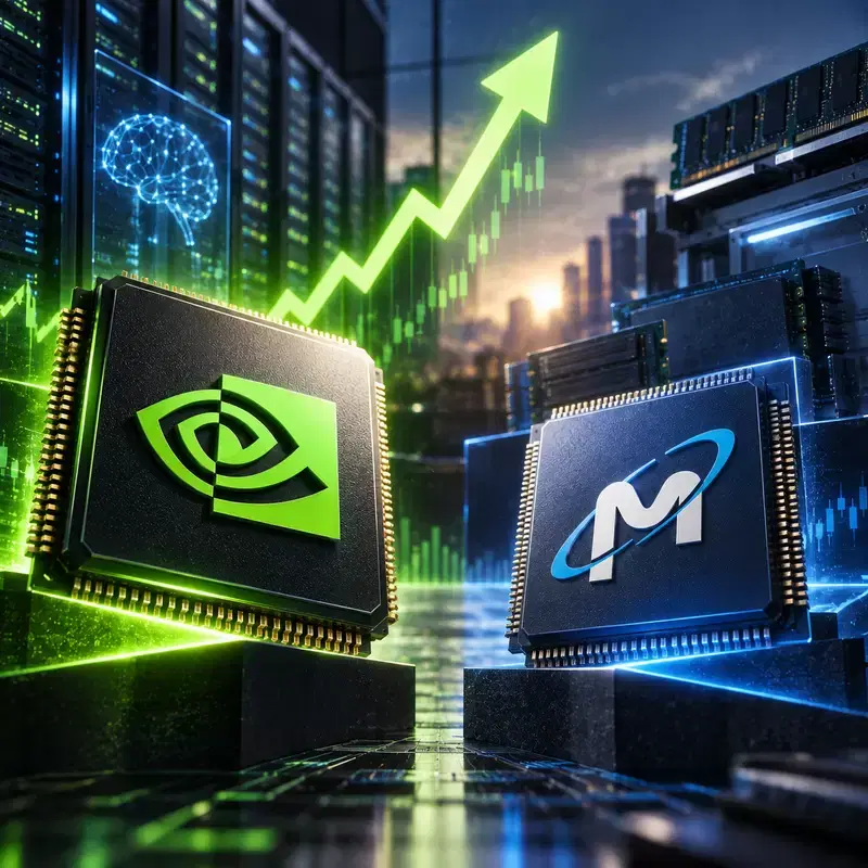 엔비디아(NVDA) vs 마이크론(MU), AI 반도체 5년 패권 누가 이길까?