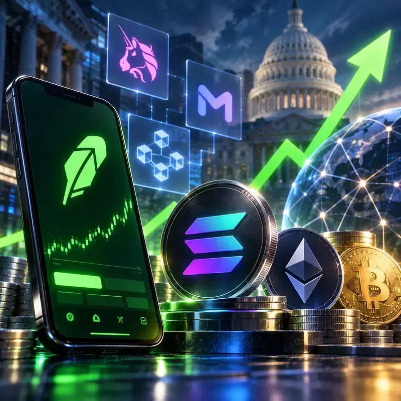Matt Hougan: "Robinhood (HOOD) will open the next bull cycle for DeFi and Solana (SOL)"