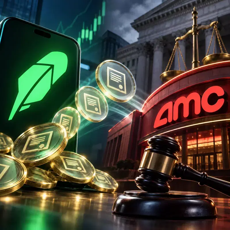 "Splitting shares without permission"...Robinhood directly defends against AMC's backlash