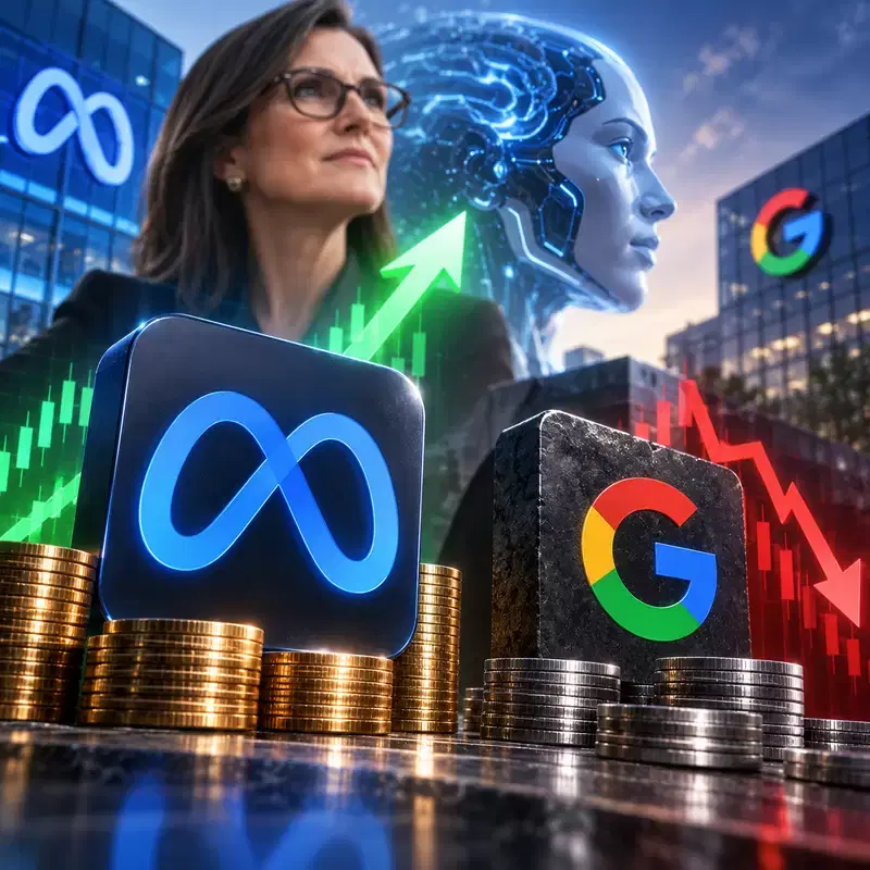 Cathie Wood Bets on Superintelligence... Buys Meta (META), 'Sells' Alphabet (GOOGL)
