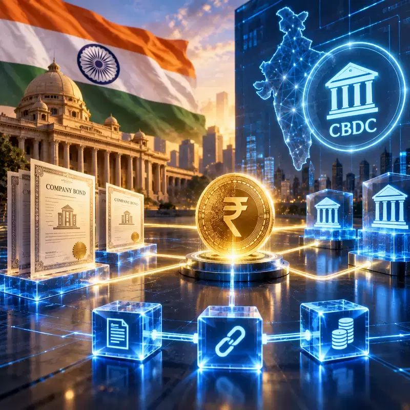 India, from bond issuance to CBDC settlement... Accelerating financial market tokenization
