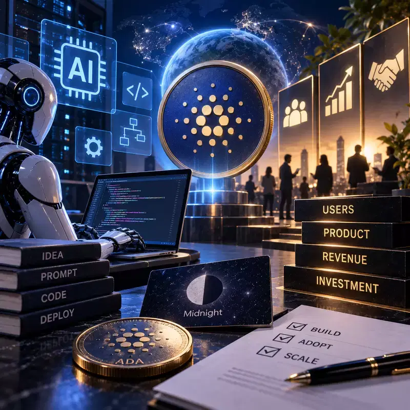 Cardano (ADA) Founder "Developer Count is Now Meaningless"...AI Destroyed 'Scarcity'