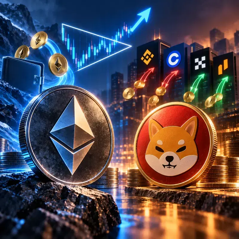 이더리움(ETH), 3억 달러 대이동...시바이누(SHIB)는 엇갈린 흐름