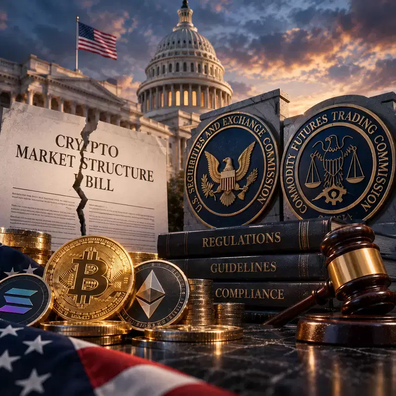 美 암호화폐 법안 좌초..."SEC·CFTC 규제 작업은 가동 중"