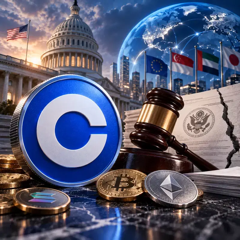 Coinbase (COIN) CEO: "US Market Structure Bill Failure, Other Countries to Lead Financial Future"