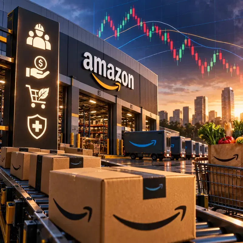 아마존(AMZN), 임금 17% 올렸는데...주가는 약세 '경고등'