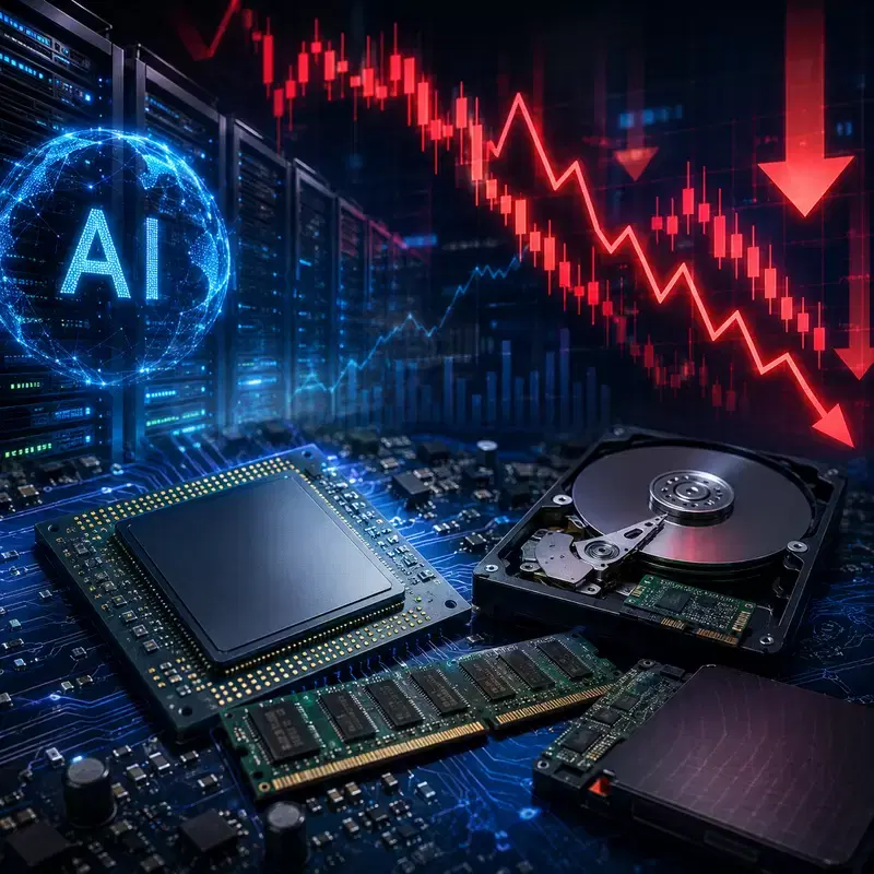 창신메모리(CXMT), 흑자 전환에도 6.5% 급락...AI 공포에 무너지나