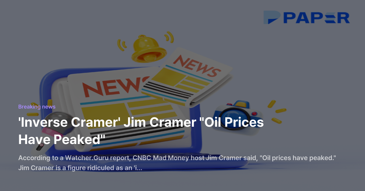 'Inverse Cramer' Jim Cramer 
